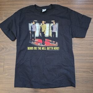 Star Trek Black Graphic Tee